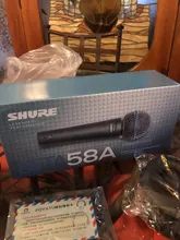 BETA58A-micrófono con cable dinámico para actuación profesional, micrófono de mano BETA de 58A PARA Karaoke, canciones en vivo, escenario, calidad de grado A