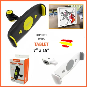 

Extendable TABLET stand from 7 "to 15" car IPAD GALAXY TAB rotation 360 °