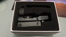 Mira telescópica de 20mm para rifle, óptica de caza, reflejo holográfico de punto rojo, mira Táctica de 4 retículas, mira de colimador