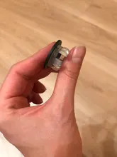 Sink Ceramic-Pots Overflow-Cover Chrome-Basin Round Plastic/copper-Insert 1pcs