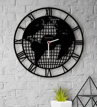 

Personalized World Map Wooden Wall Saati-1