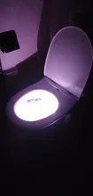 Toilet-Light Motion-Sensor WC Smart Bathroom Backlight for with LED 16/8-Color