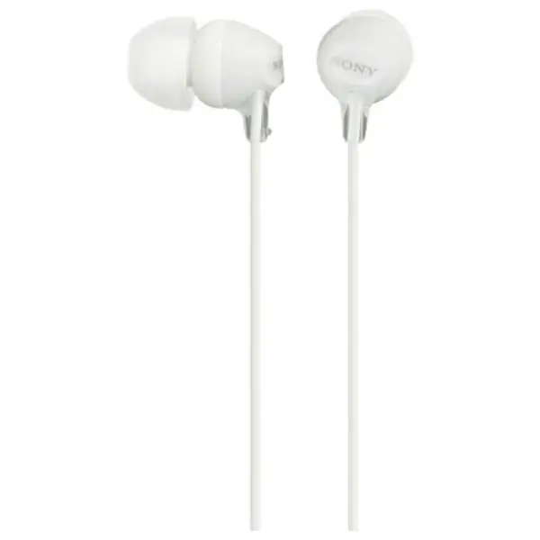 Headphones Sony MDR EX15LP in ear White