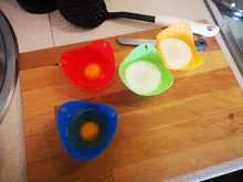 Egg Poachers Cookware Kitchen-Tools Steam-Eggs-Plate Egg-Pancake Healthy Silicone Tray