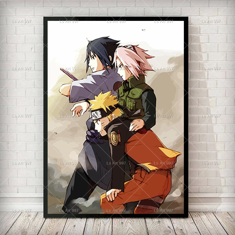 ｎａｒｕｔｏ ナルト 疾風伝 オリジナル壁紙 135ｃｍ 90ｃｍ サスケ イタチ ミナト ポスター 簡単に貼ってはがせる シール壁紙 賃 Www Dbcgolaghat Com