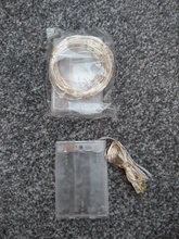 Fairy 2M 5M 10M Battery Operated LED Silver Wire String Lights For Wedding Christmas