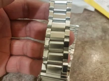 Correa de reloj de acero inoxidable, accesorios de 12mm, 14mm, 16mm, 18mm, 20mm, 22mm y 24mm de ancho, correa de cinco cuentas para buceo