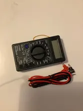 Multímetro Digital LCD de DT-830B, amperímetro, medidor de ohmios, voltímetro, AC DC 750, 1000V