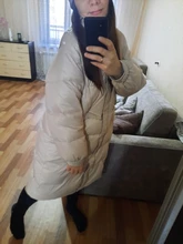 Down-Jacket Coat Yellow Winter Women Outerwear Snow FTLZZ Warm Blue Long 90%White-Duck-Down