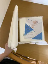 PUDCOCO-almohada de sueño de bebé recién nacido, cojín antireflujo de algodón con cuña de posicionamiento para cuna de leche