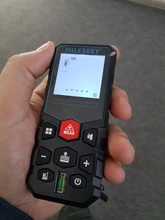 MiLESEEY-Medidor digital de distancia láser, telémetro eléctrico láser con precisión de +-2mm, modelo X6,S5E