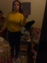 Slim Sweater Pullovers Soft-Shirt Turtleneck Black Jumpers Long-Sleeve Autumn Korean