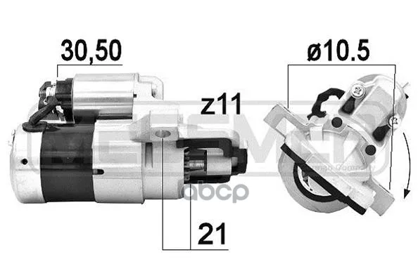 Стартер Mazda 6 02-07 220921 Era арт. 220921