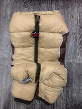 Winter Pet Dog Coat Jacket Thicken Warm Clothes For Dogs Waterproof Reflective Puppy