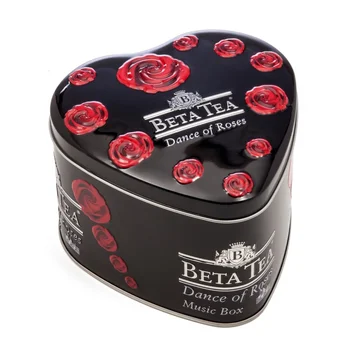 

Tea beta tea "dance of roses" in the Music Box, black leaf, 100 gr