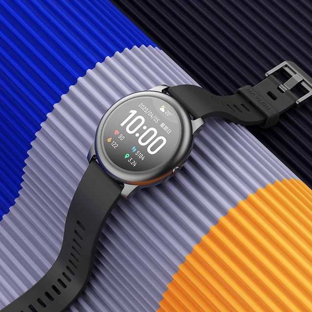 Relógio Smartwatch Xiaomi, Haylou Solar LS05, Bluetooth, Black