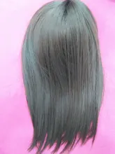 LOUIS FERRE marrón Bob pelucas con flequillo medianas de onda sintético Peluca de pelo para las mujeres resistente al calor peluca Lolita Cosplay