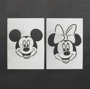 

Template MINIIE's MICKEY MOUSE storage reusable, template reusable