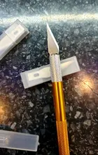 Knife-Tools-Kit Non-Slip-Blades Mobile-Phone-Pcb Carving Metal Scalpel Diy-Repair