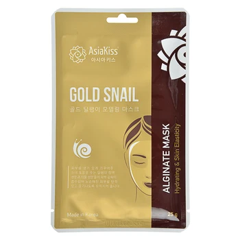 

Asiakiss alginate mask with gold snail gold snail alginate mask