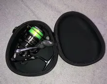 Bolsa EVA portable de carretes de pesca, estuche protector para tambor/giratorio/balsa, bolso de mano, accesorios PJ74