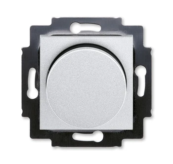 

ABB EPJ Levit Cerebro/Smoky black dimmer rotary-push, 60-600 W, R & Omega;
