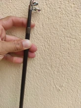 Conjunto de caña de pescar telescópica, engranaje giratorio de carrete de pesca, carrete y caña de pescar