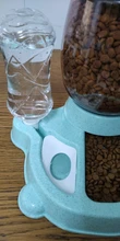 Automatic Feeder Bowl Food-Feeding-Container-Supplies 528ml-Bottle Drinking-Water Kitten