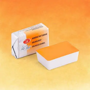 

Paint watercolor white nights cuvette #217 Golden dark 2,5 ml