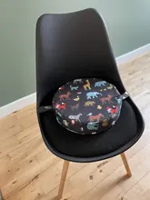 Asiento elevador de bebé para comedor, silla gruesa portátil, cojín de aumento, silla de bebé, Augmentant Chaise fashion gg
