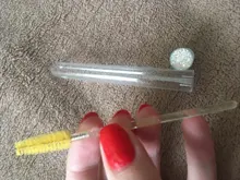 Eyebrow-Brush-Tube Crystal Sparkling-Bling Diamond Disposable Dust-Proof Replaceable