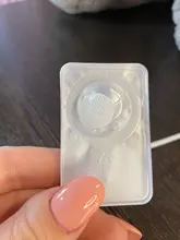 Lentes de contacto para Cosplay, lentillas de Color rojo y blanco para ojos de Halloween, 1 par