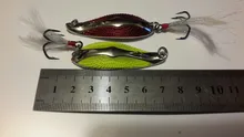 Spinner Spoon Lures Kingdom For Fishing Feather-Hook Hard Baits Metal-Material with Full-Aqueous-Layer