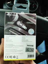 Modulator Bluetooth Mp3-Player Car-Fm-Transmitter Dual-Usb-Charger Auto Audio Baseus