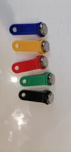 5 unids/lote regrabable RFID memoria táctil clave RW1990 iButton copia tarjeta Sauna clave