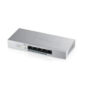 

Gigabit Switch ZYXEL GS1200-5HP V2 5 PORT GB POE + WEB SMART