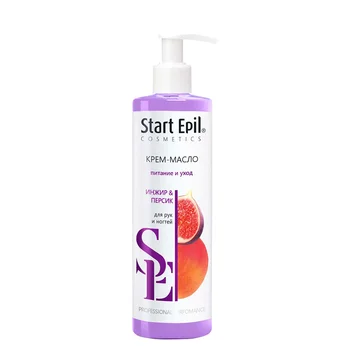 

Cream-oil for hands "Fig and peach", 250 ml, start epil