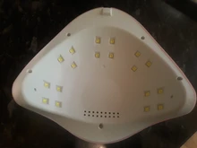 Secador de uñas portátil de 54W, lámpara UV LED de 30/60/90s, con temporizador, Cable USB, para uso doméstico, herramienta de lámpara de uñas de Gel UV