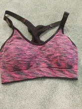 WANAYOU-Sujetador deportivo para mujer, Top acolchado con Tirantes finos ajustables para Fitness, correr, gimnasio, atlético, Sujetador deportivo de Yoga sin costuras