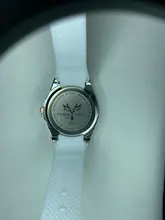 Reloj deportivo de oro rosa con cronógrafo para mujer, reloj deportivo de señora, banda de goma azul y Diamante, reloj de pulsera de cuarzo femenino analógico Xfcs