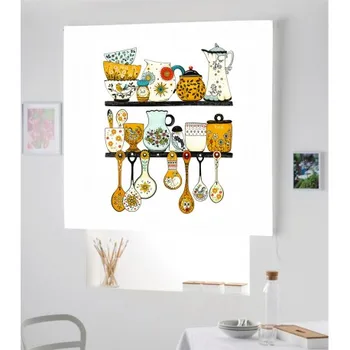 

Blind Iroa Digital kitchen Game 001 ROLLER BLINDS TRANSLUCENT! (100X170)