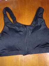 Underwear Vest Sports-Bras Fitness Gym Athletic Shockproof Push-Up Yoga Bh SEXYWG Zipper