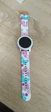22mm 20mm correa de reloj para Samsung Galaxy reloj de 3 42mm activo 2/3 40mm Graffiti pulsera de silicona para el equipo S2 S3 Amazfit bip correas