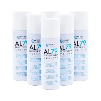 

Hydroalcohol Spray 6x500ml. Hygienising hands and surfaces 79% Alcohol hydroalcoholic spray