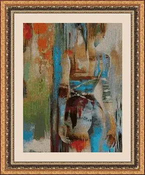 

CROSS STITCH KIT PANDATHREAD MODERN AND SURREAL 33245