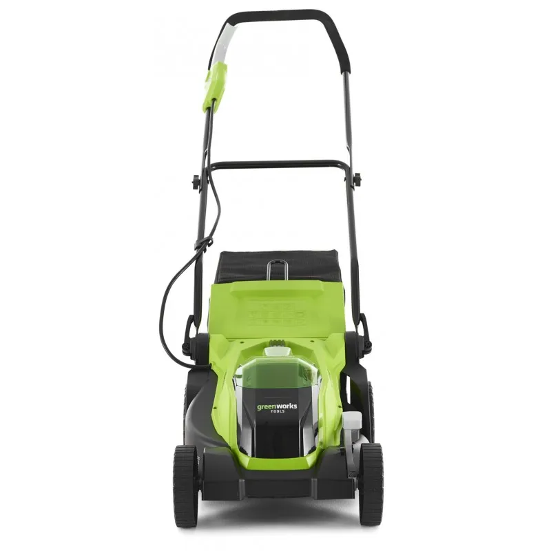 Газонокосилка аккумуляторная Greenworks G40LM35K4 (li-ion аккумулятор 40В 4Ач, ширина скашивания 35см)