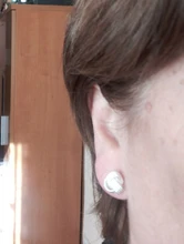 DOTEFFIL-pendientes de tuerca de cuerda suave para mujer, Plata de Ley 925 auténtica elegante, joyería de compromiso de boda, 100%