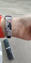 Correa deportiva de silicona para Xiaomi Mi Band 3, 4 y 5, pulsera estilo grafiti para Xiaomi Mi band 6