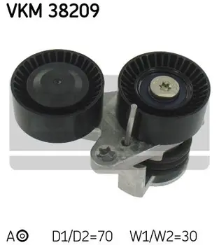 

Belt tensioner timing BMW E90 3.5 06 SKF VKM 38209