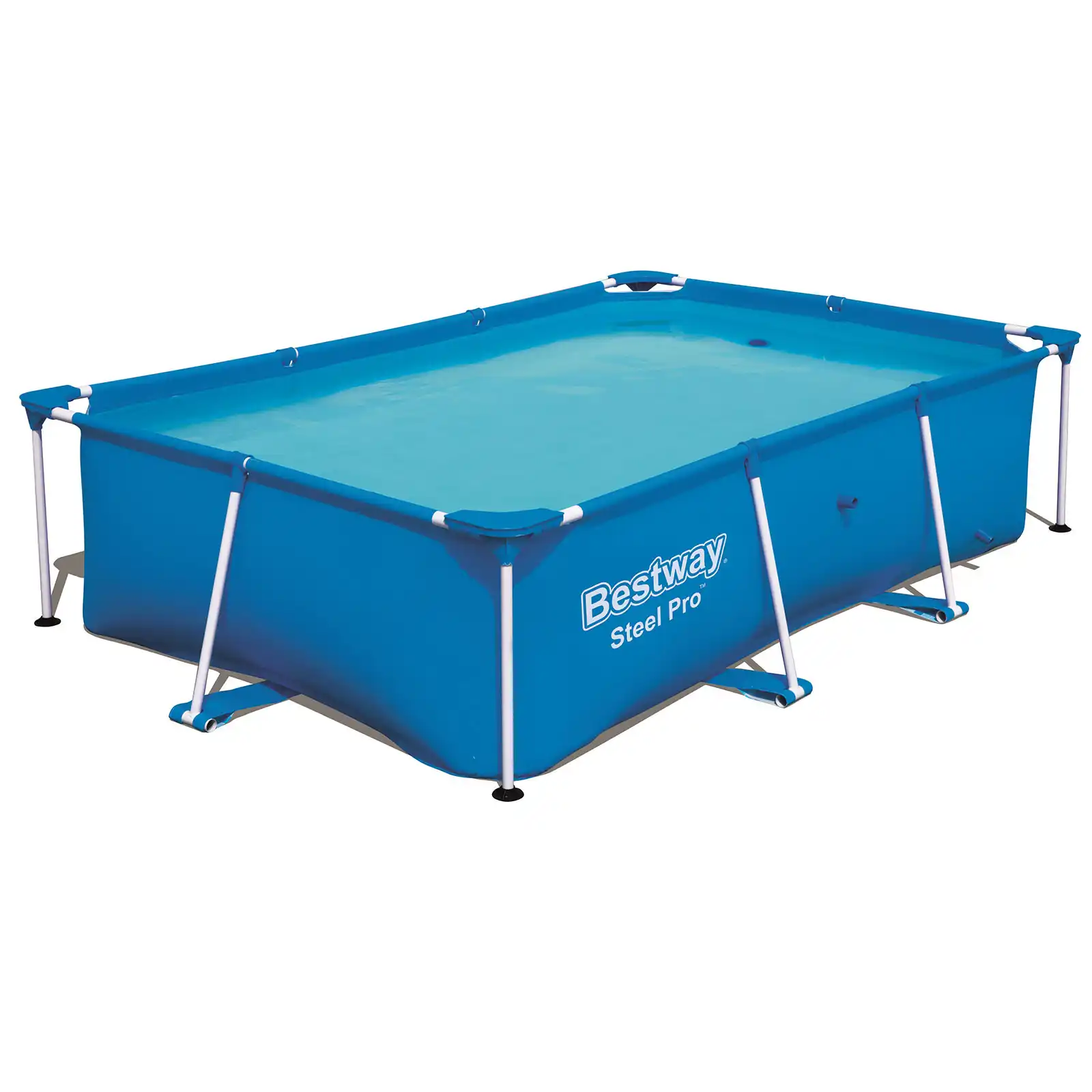 bestway piscina desmontable tubular infantil steel pro 259 cm x 170 cm x 61 cm 56403